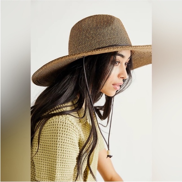 Free People X San Diego Hat Co. Arizona Packable Wide Brim Hat - Picture 3 of 9